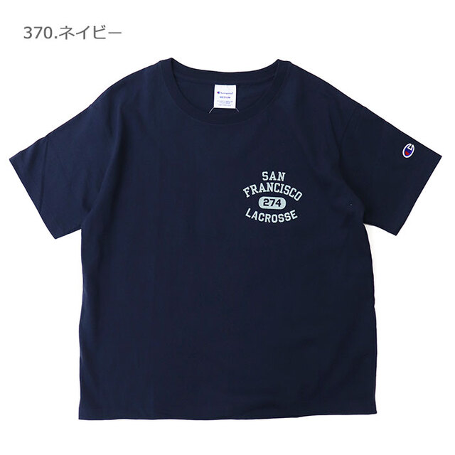 Champion チャンピオン レディース ショートスリーブTシャツ 『SAN FRANCISCO LACROSSE』 CW-D326