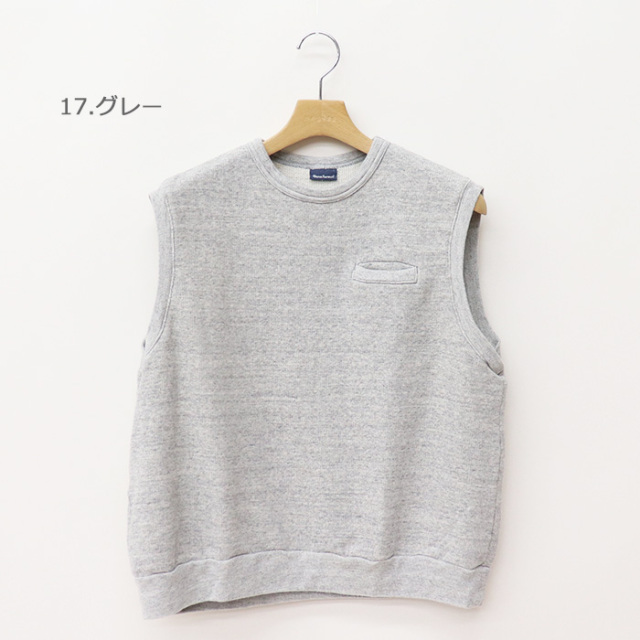 Dana Faneuil ダナファヌル レディースガーゼ裏毛ベスト D-2724101