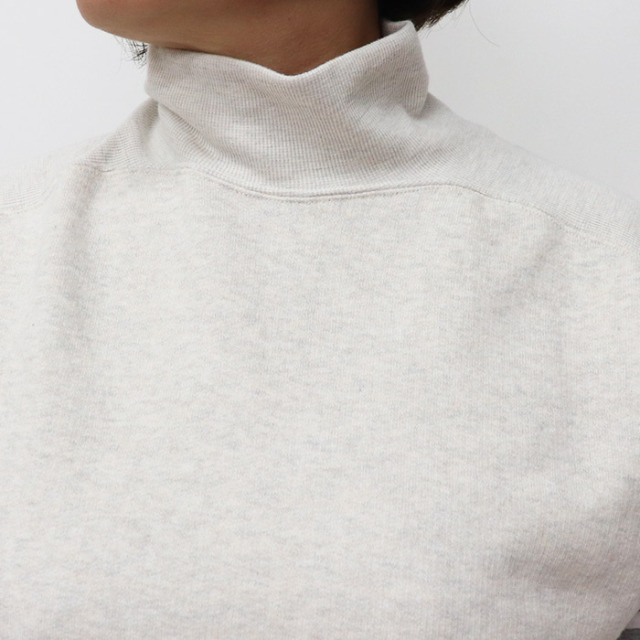 Dana Faneuil ダナファヌル レディースガーゼ裏毛ハイネックベスト D-2724303