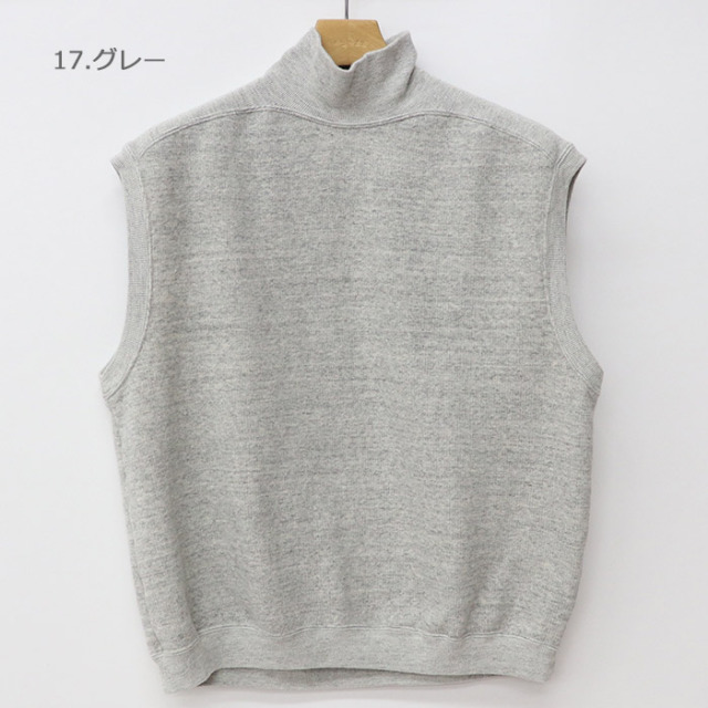 nagonstans ハイネックベスト　グレー 楽天市場】【短納期】ニットベスト 変形 グレー ベスト ニット