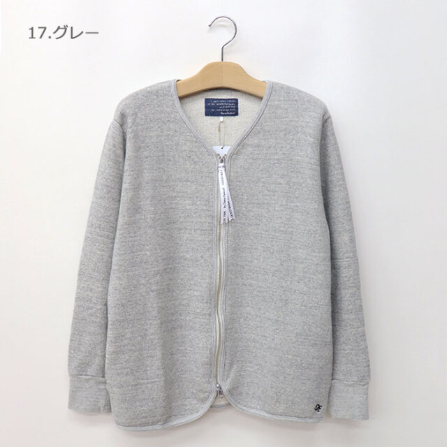 Dana Faneuil ダナファヌル レディース ガーゼ裏毛 ジップ式スウェット