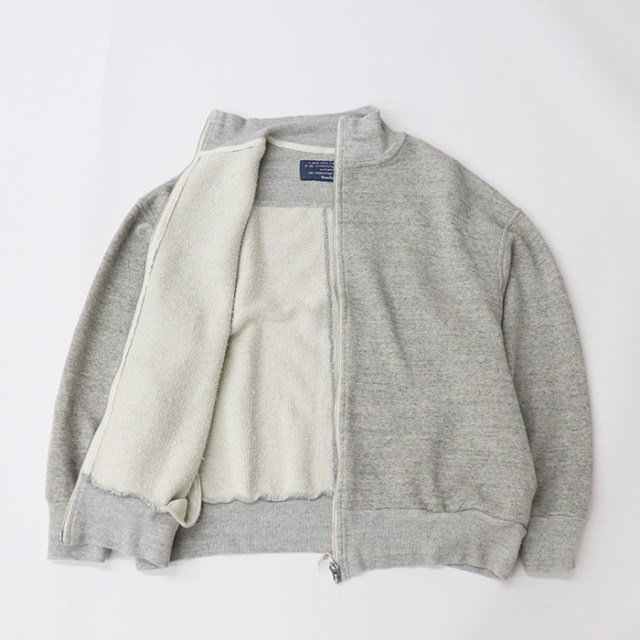 Dana Faneuil ダナファヌル レディース ガーゼ裏毛 ジップカーディガン D5323301