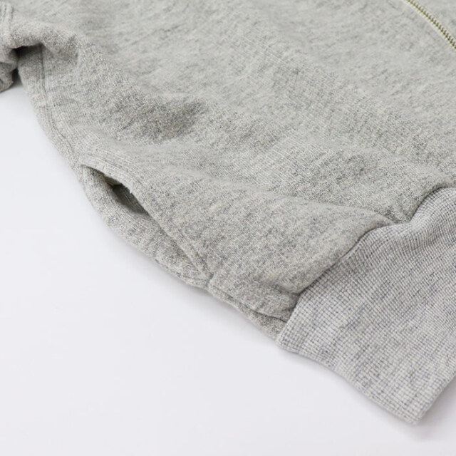 Dana Faneuil ダナファヌル レディース ガーゼ裏毛 ジップカーディガン D5323301