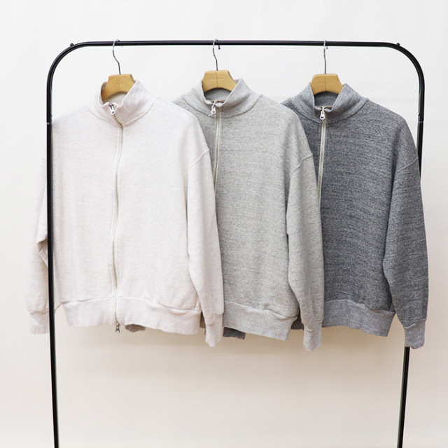 Dana Faneuil ダナファヌル レディース ガーゼ裏毛 ジップカーディガン D5323301