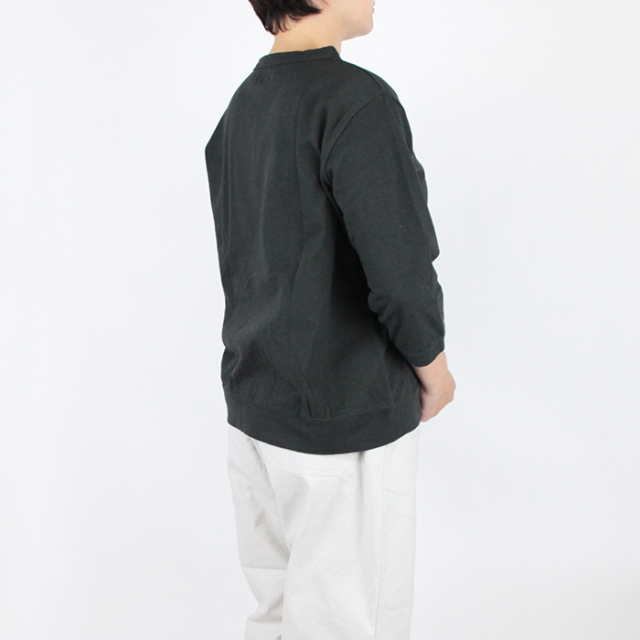 Dana Faneuil　ダナファヌル　　レディース　　ムラ糸セットイン 7分袖　D-5721301