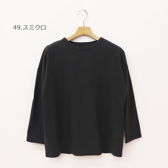 Dana Faneuil ダナファヌル レディース ムラ糸天竺セットイン長袖Tシャツ D-5823405