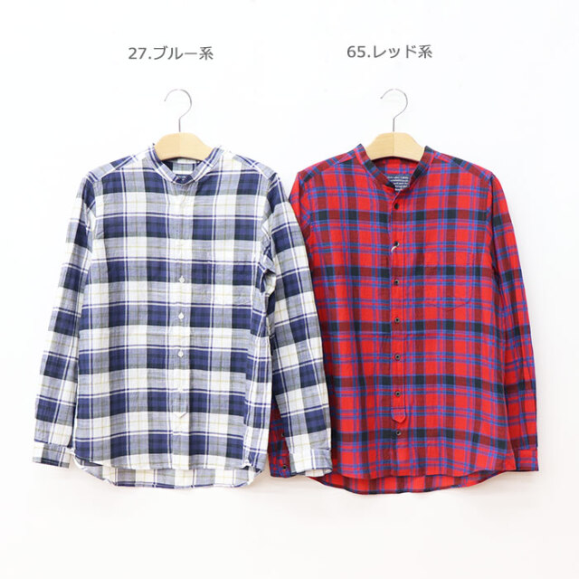Dana Faneuil ダナファヌル レディース マドラスチェック長袖シャツ D-6323114