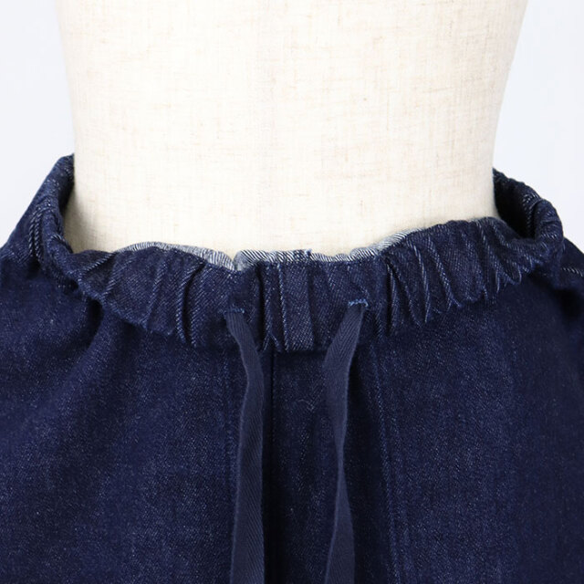 Dana Faneuil　ダナファヌル レディースダナファヌル インディゴワイドテーパード パンツD-7322103