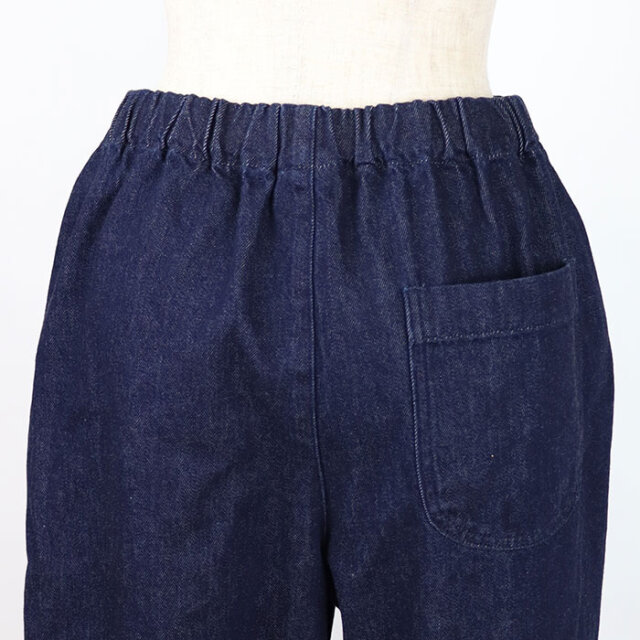 Dana Faneuil　ダナファヌル レディースダナファヌル インディゴワイドテーパード パンツD-7322103