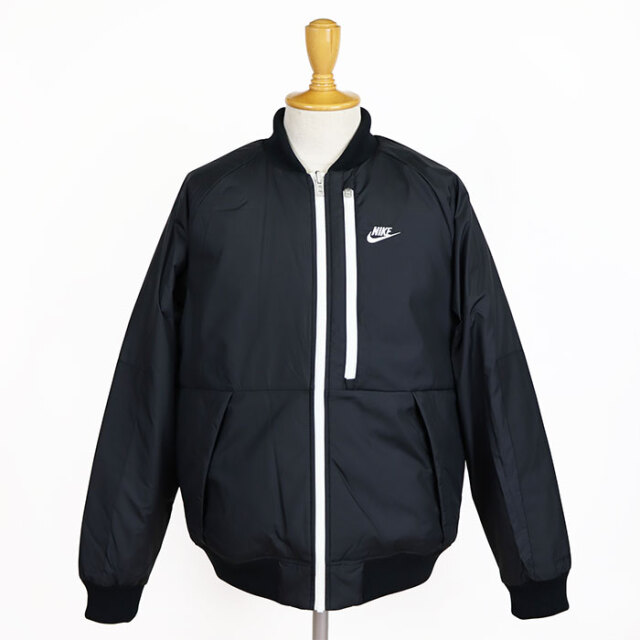 ナイキ スポーツウェア Therma Fit レガシー メンズ リバーシブル ボンバー ブラック Dd6850 010