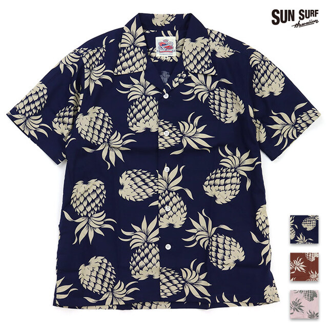 SUN SURF サンサーフ デューク・カハナモク コットン ハワイアンシャツ