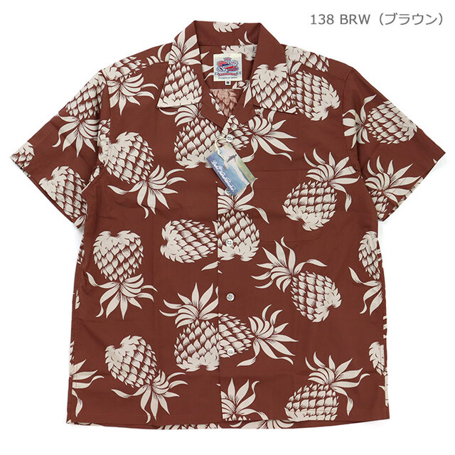 SUN SURF サンサーフ シャツ DUKE KAHANAMOKU COTTON HAWAIIAN SHIRT DUKE'S PINEAPPLE デューク・カハナモク コットン ハワイアンシャツ デュークス・パイナップル DK37811