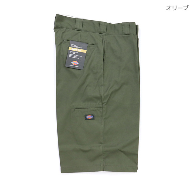 Dickies ディッキーズ パンツ 42283 13" TWILL WORK SHORT LOOSE FIT 13"ワークショーツ ルーズフィット  DS2010