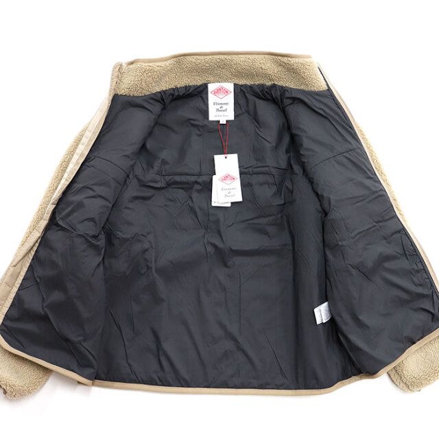 DANTON ダントン メンズ スタンドカラーボアジャケット DT-A0195 LBA