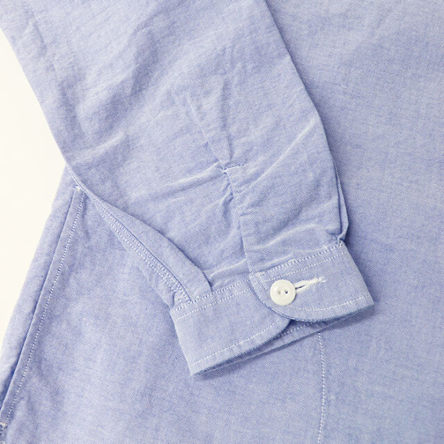 DANTON,ダントン,長袖バンドカラーシャツ,DT-B0280SOX