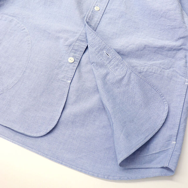 DANTON,ダントン,長袖バンドカラーシャツ,DT-B0280SOX