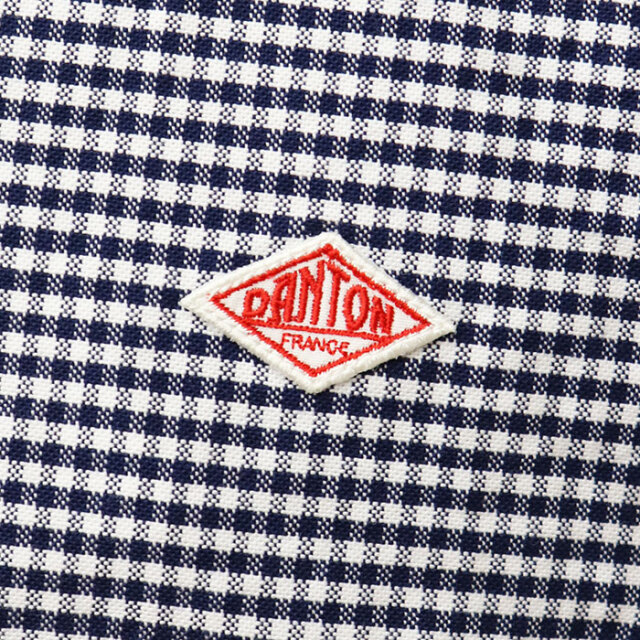 DANTON,ダントン,丸襟プルオーバーシャツ,DT-B0284OXP