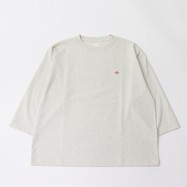 DANTON ダントン レディース クルーネック7分袖Tシャツ DT-C0131TCB