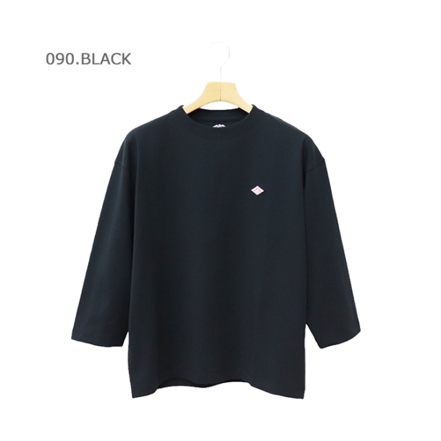 DANTON ダントン レディース クルーネック7分袖Tシャツ DT-C0131TCB