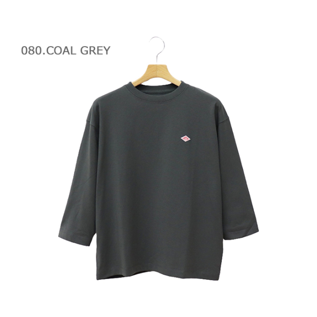 DANTON ダントン レディース クルーネック7分袖Tシャツ DT-C0131TCB