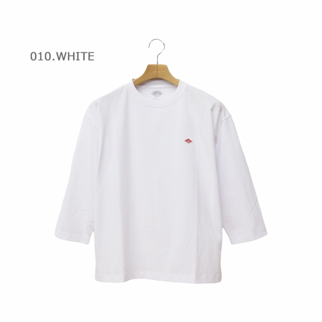DANTON ダントン レディース クルーネック7分袖Tシャツ DT-C0131TCB