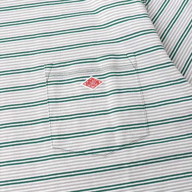 DANTON,ダントン,半袖Tシャツ,DT-C0198TCB