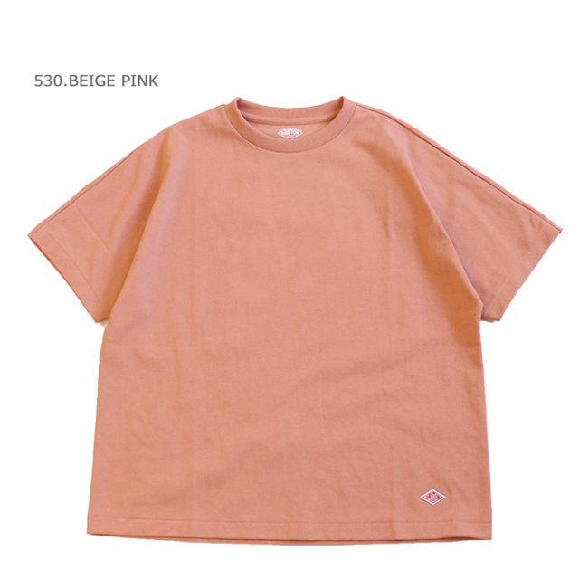 DANTON ダントン レディース コットンポリエステル ドルマンスリーブTシャツ SOLID WOMEN DT-C0201 TCB
