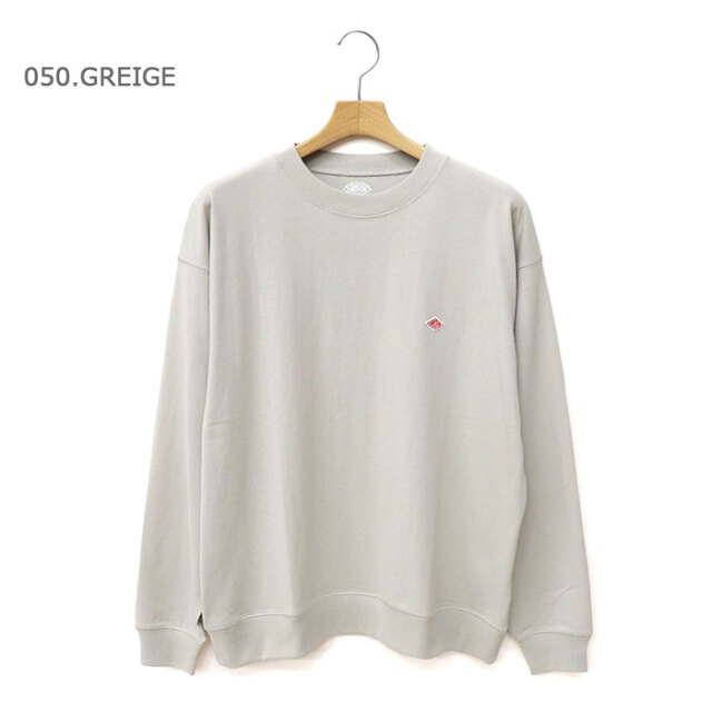 DANTON ダントン クルーネック 長袖スウェットTシャツ DT-C0204 TCB