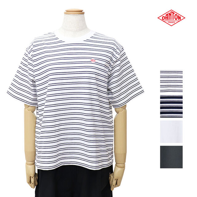 DANTON ダントン レディース コットン天竺 ショートTシャツ DT-C0404CJJ