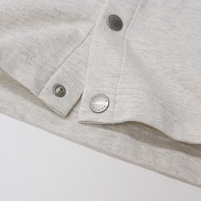 DANTON ダントン レディース ドットボタン クルーネック カーディガン WOMEN DT-C0405CIN