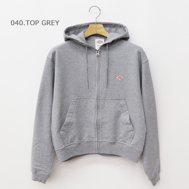 DANTON ダントン レディース ジップパーカー WOMEN DT-C0411CIN