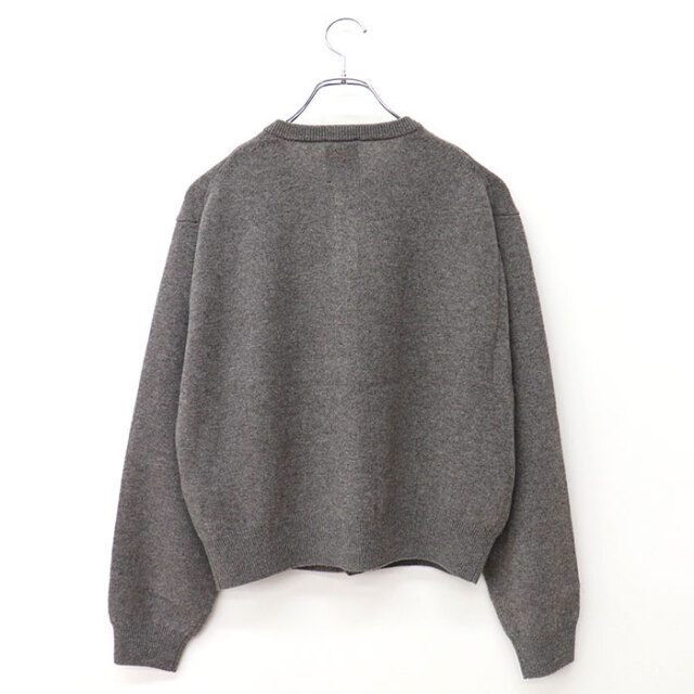 DANTON ダントン レディース ラムウール クルーネックニット