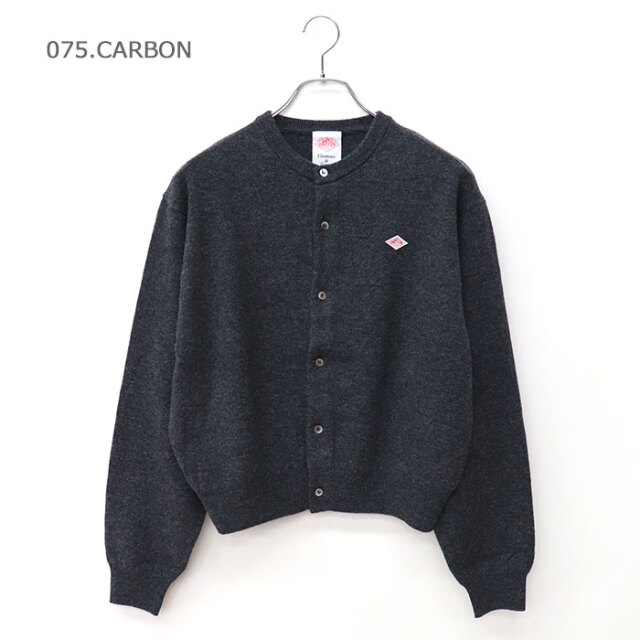 DANTON ダントン レディース ラムウール クルーネックニット