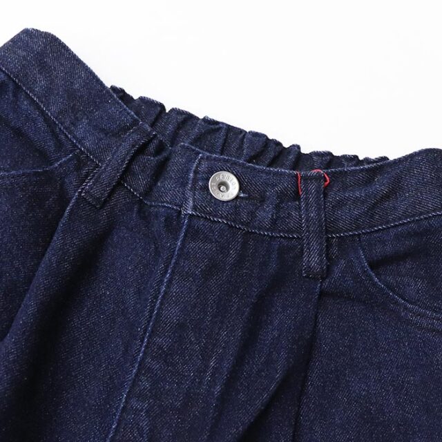 DANTON ダントン レディース デニム タックパンツ DT-E0270 KRD