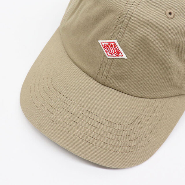 DANTON | コットンツイル 6Pキャップ　DT-H0227 TKC