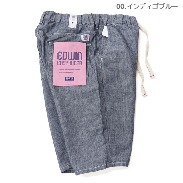 EDWIN エドウイン メンズ 5ポケット イージーショーツ 5PKT EASY