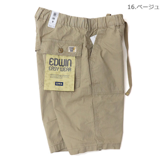 EDWIN エドウイン メンズ EASY BAKER SHORTS イージーベイカーショーツ