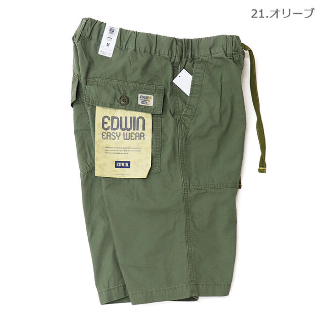 EDWIN エドウイン メンズ EASY BAKER SHORTS イージーベイカーショーツ