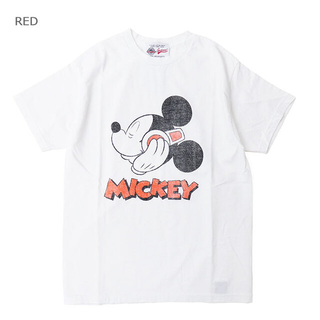 Goodwear グッドウェア Tシャツ MICKEY TEE-1 ミッキーマウス プリントTシャツ GDW-LCS-261034