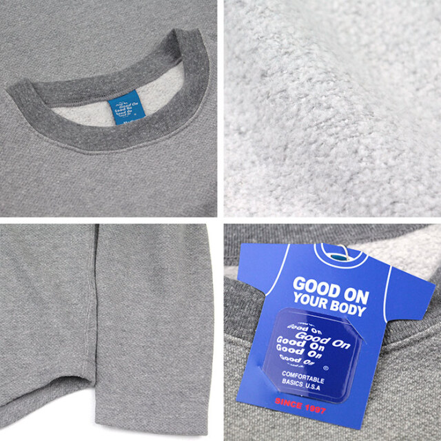 Good On,グッドオン,スウェット,GOBW1609