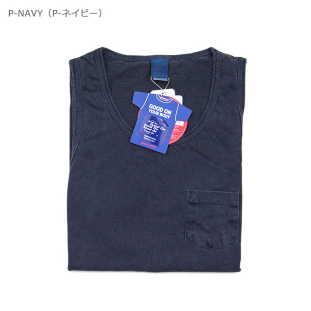 Good On グッドオン ポケットタンクトップ GOST1104