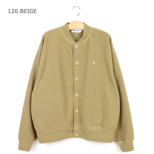 Gymphlex,ジムフレックス,ボアフリース,カーディガン,GY-C0183