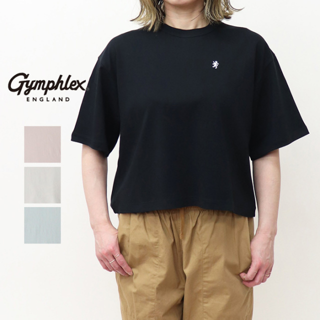 Gymphlex ジムフレックス コットン レディース ショートTシャツ GY-C0324 FLK