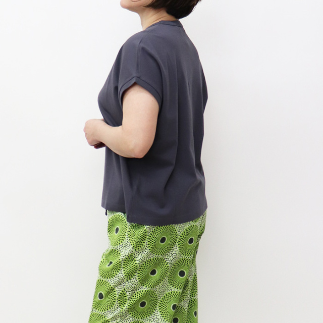 Gymphlex ジムフレックスクルーネックスリーブレスプルオーバー GY-C0361FLK