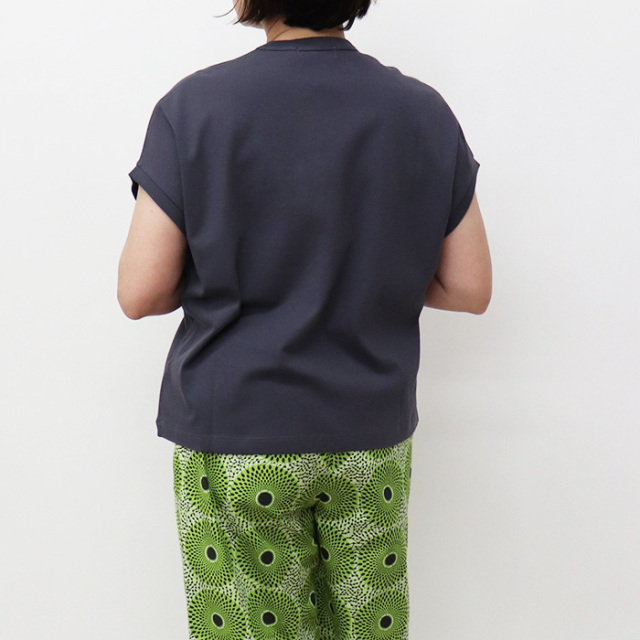 Gymphlex ジムフレックスクルーネックスリーブレスプルオーバー GY-C0361FLK