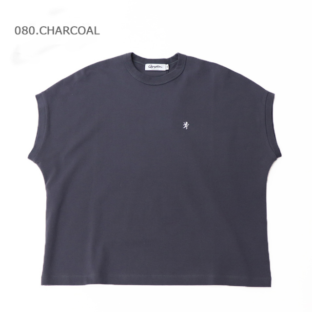 Gymphlex ジムフレックスクルーネックスリーブレスプルオーバー GY-C0361FLK