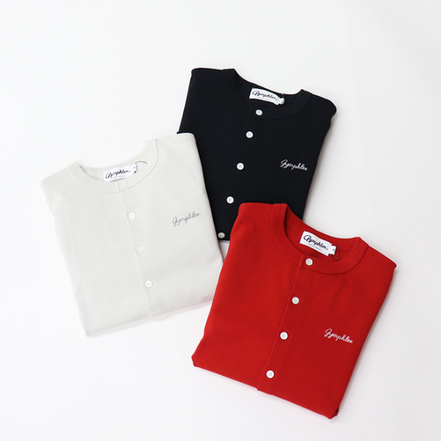 Gymphlex | コットン 長袖ショートカーディガン WOMEN GY-C0367 SCT