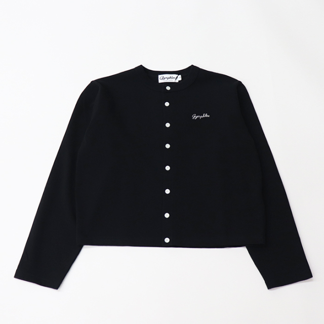 Gymphlex | コットン 長袖ショートカーディガン WOMEN GY-C0367 SCT