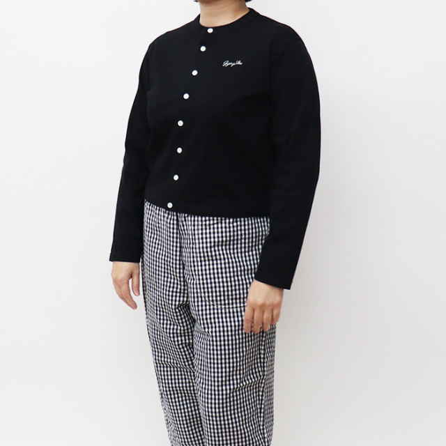 Gymphlex | コットン 長袖ショートカーディガン WOMEN GY-C0367 SCT