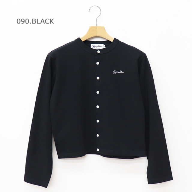 Gymphlex | コットン 長袖ショートカーディガン WOMEN GY-C0367 SCT